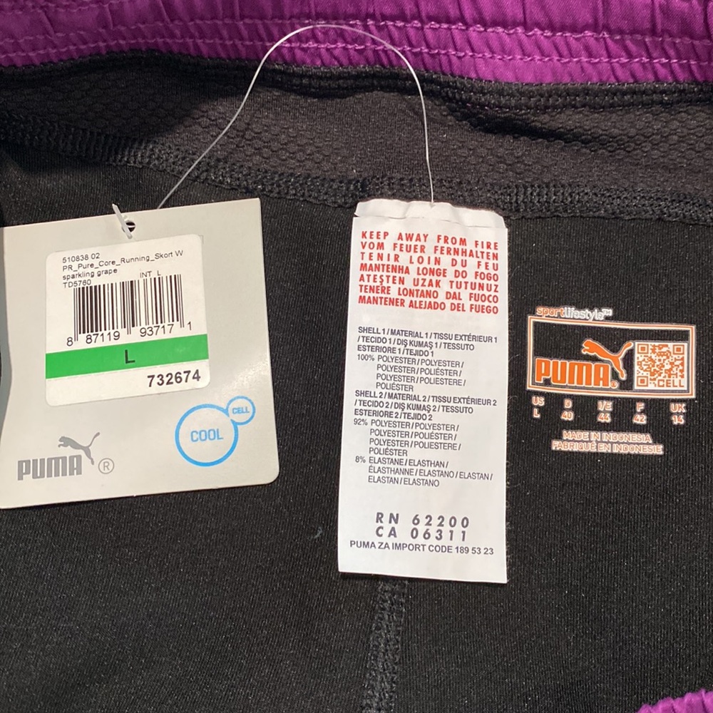 Puma Pure Core Running Skort - Picture 4 of 5